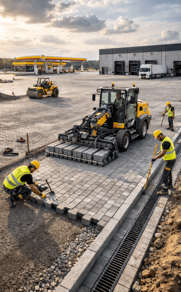 Grupa IM-BUD – realizacje przemysłowe, infrastruktura i bruk na dużych metrażach